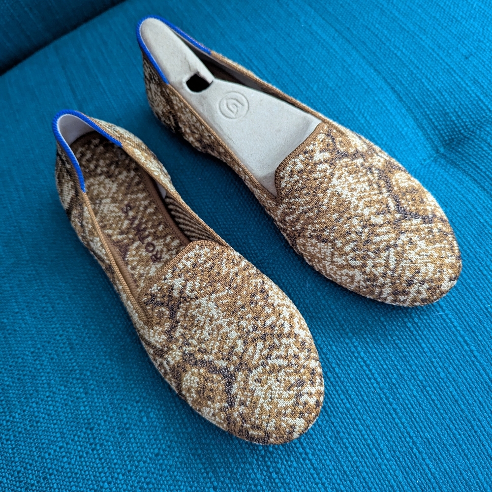 Rothys Python Loafer - image 1